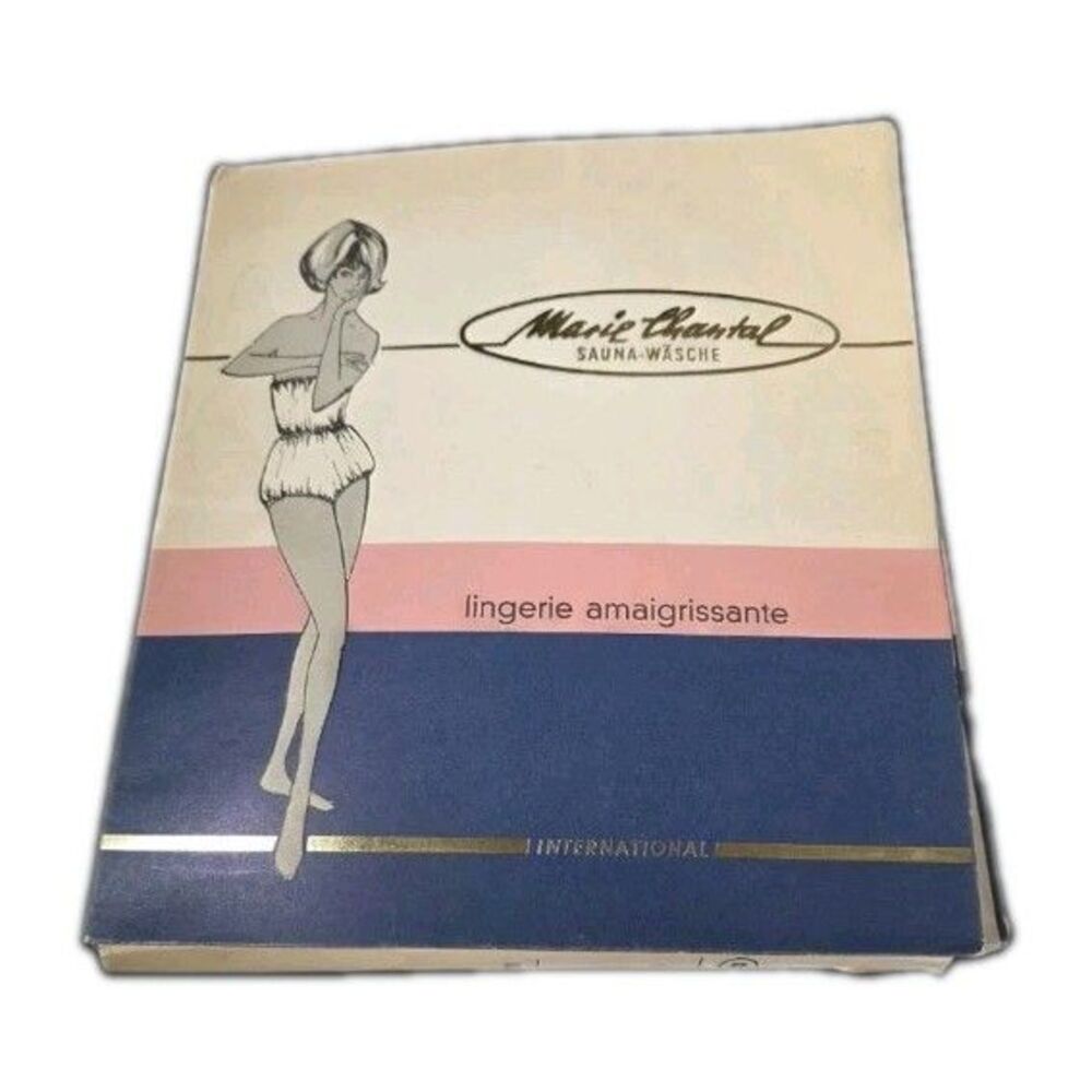 Vintage NOS Marie‑Chantal Sauna Slimming Underwear Set – Size 2 – Box & Inserts
